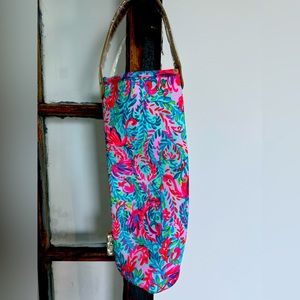Lilly Pulitzer wine tote